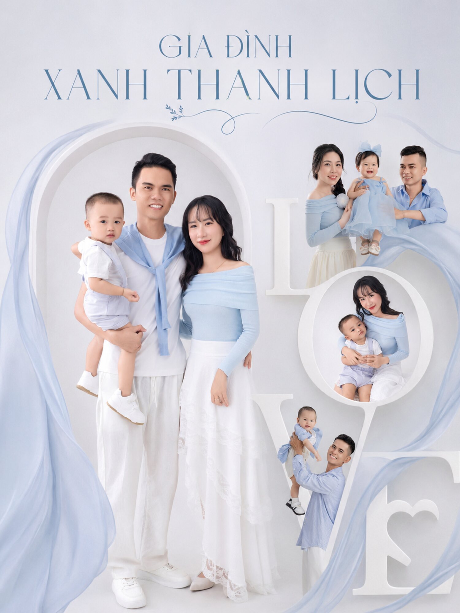 Concept GIA ĐÌNH XANH THANH LỊCH – Gia Đình tại Mơ Home Phan Thiết