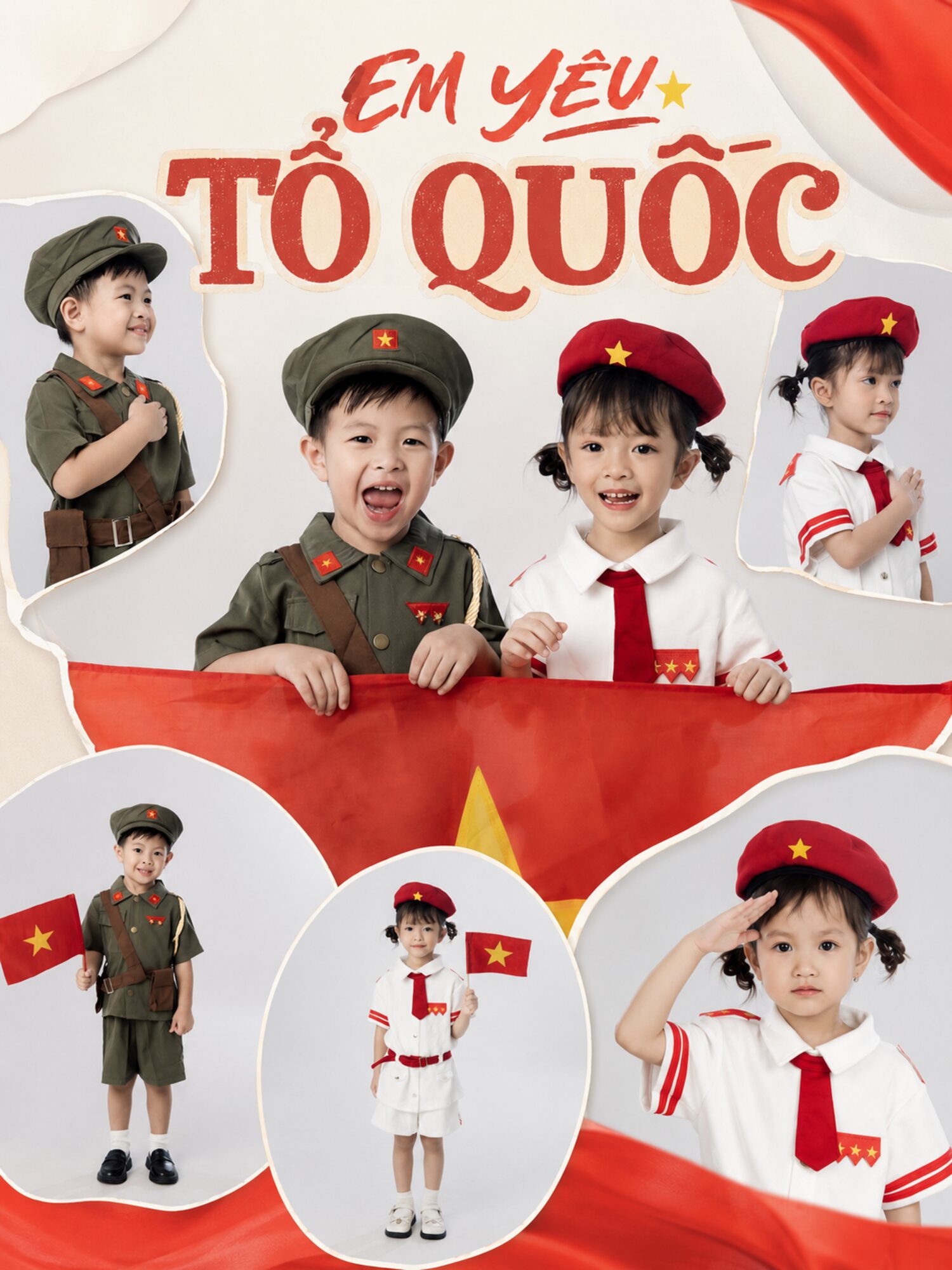 Concept EM YÊU TỔ QUỐC – Lễ 30/4 và 2/9 tại Mơ Home Phan Thiết