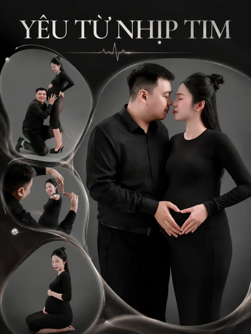 Concept YÊU TỪ NHỊP TIM – Mẹ Bầu tại Mơ Home Biên Hòa