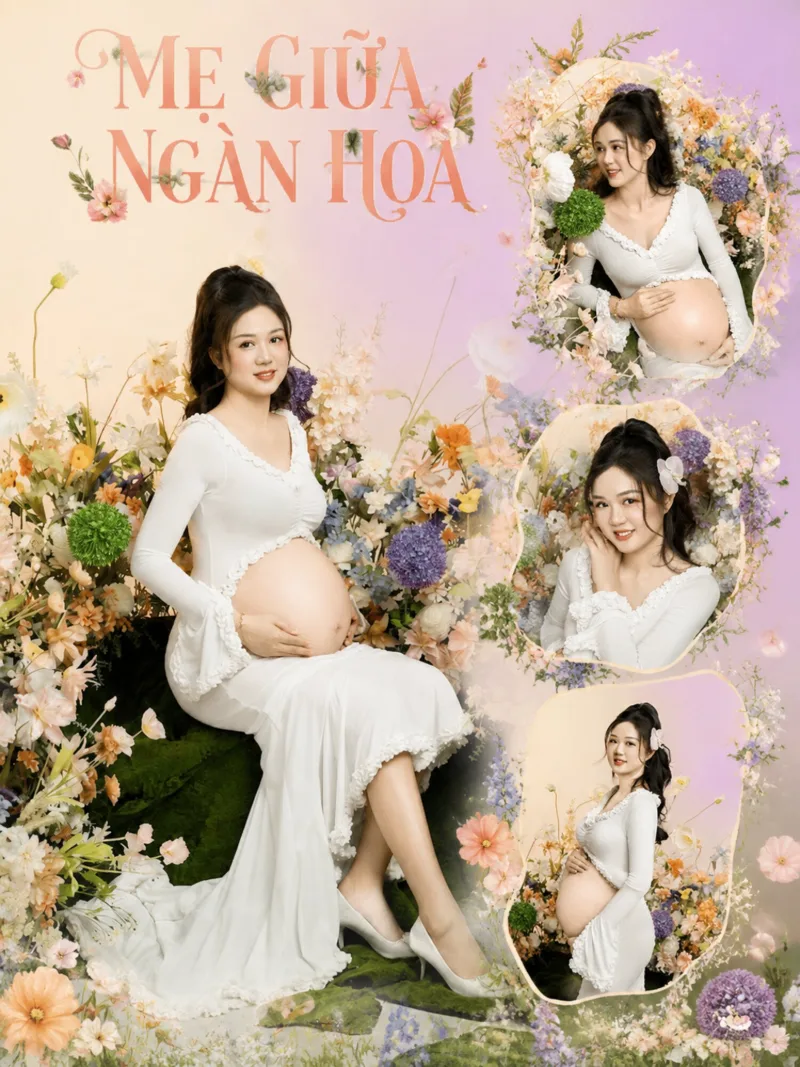 Concept MẸ GIỮ NGÀN HOA – Mẹ Bầu tại Mơ Home Phan Thiết