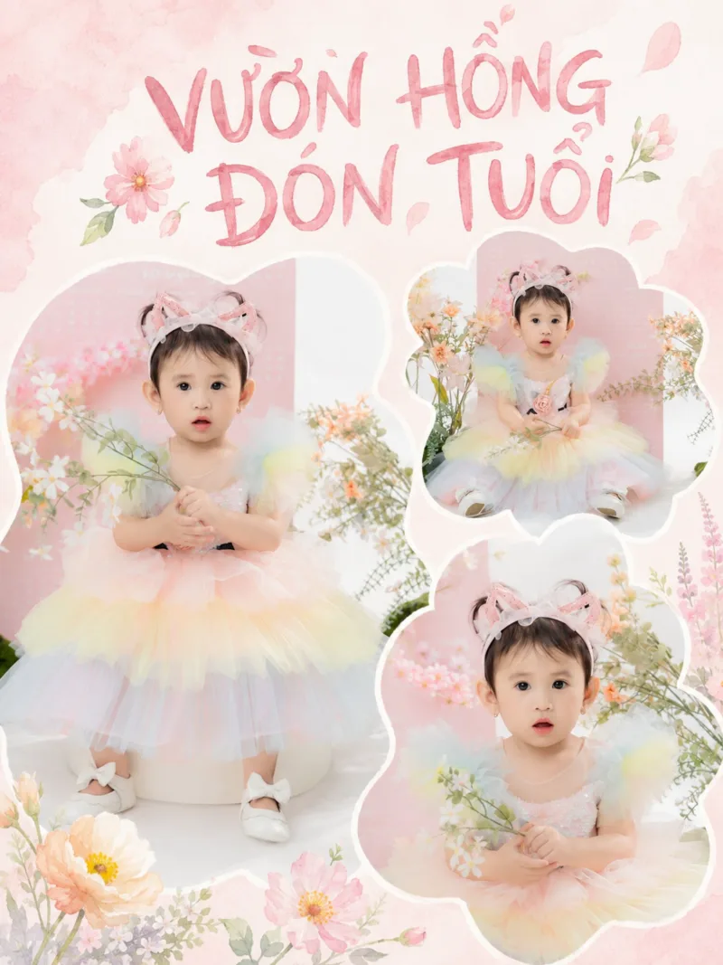 Concept VƯỜN HỒNG ĐÓN TUỔI – Kids (Bé lớn) tại Mơ Home Long Khánh