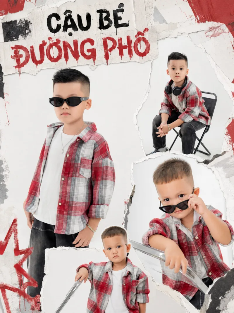 Concept CẬU BÉ ĐƯỜNG PHỐ – Kids (Bé lớn) tại Mơ Home Long Khánh