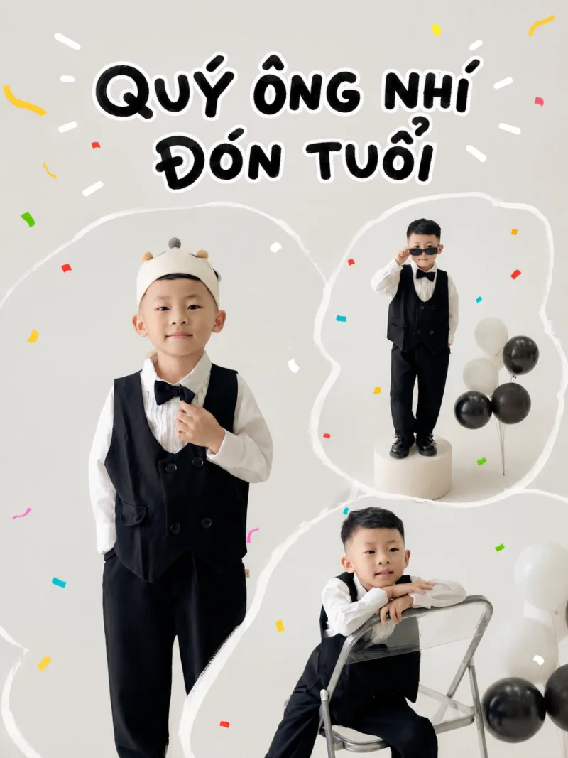 Concept QUÝ ÔNG NHÍ ĐÓN TUỔI – Kids (Bé lớn) tại Mơ Home Phan Thiết