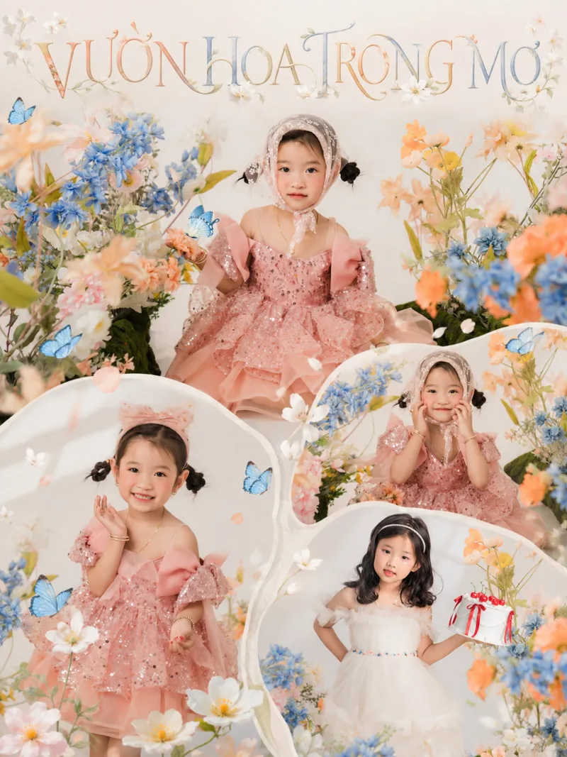 Concept VƯỜN HOA TRONG MƠ – Kids (Bé lớn) tại Mơ Home Xuân Lộc