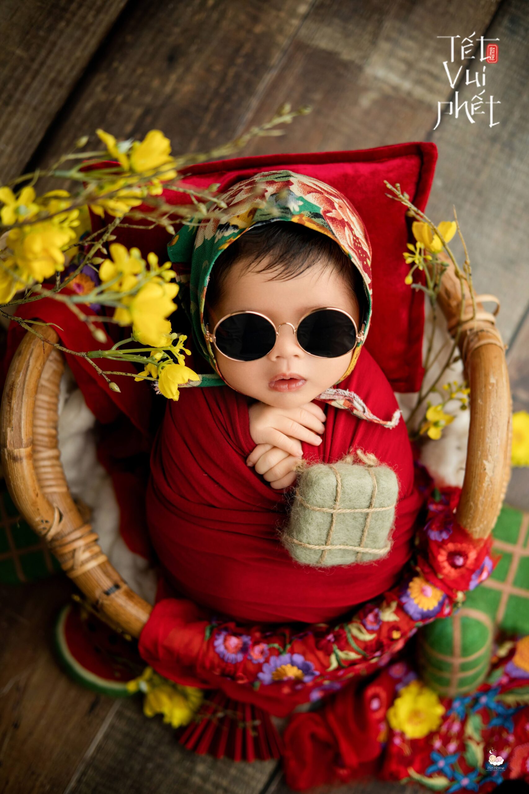 Chụp newborn mùa đông: Vì sao đây là mùa đẹp nhất để chụp ảnh cho bé sơ sinh?