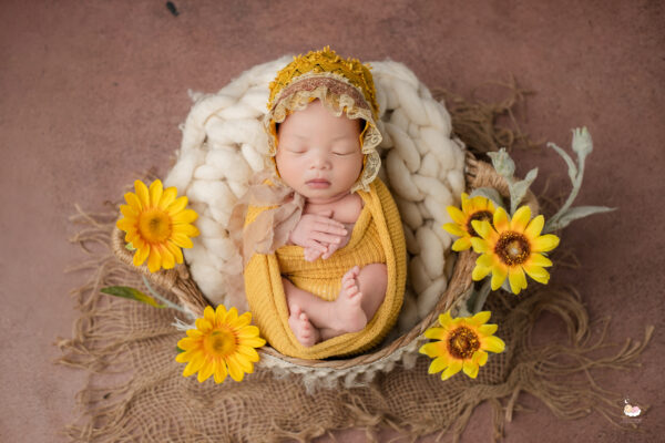 Chụp ảnh newborn nên thực hiện khi bé bao nhiêu ngày tuổi?